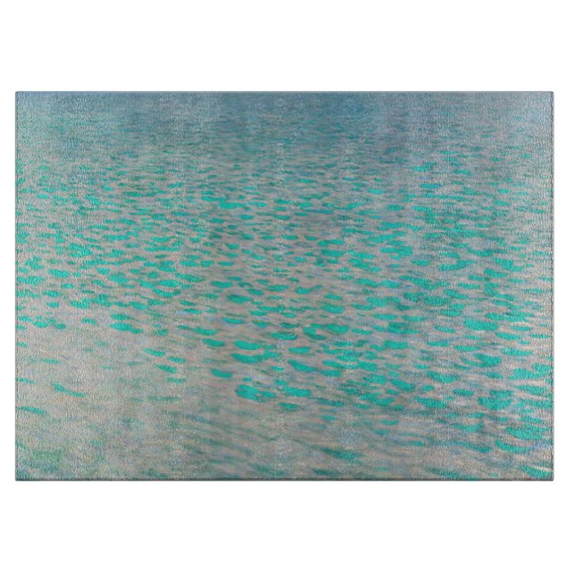 Gustav Klimt - Attersee Schneidebrett (Vorderseite)