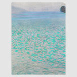 Gustav Klimt - Attersee Seidenpapier<br><div class="desc">Attersee - Gustav Klimt,  Öl auf Leinwand,  1910</div>