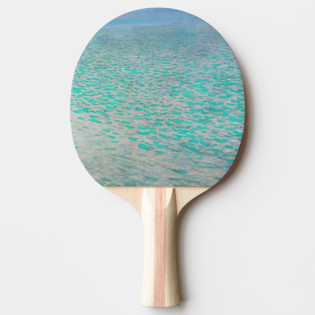 Gustav Klimt - Attersee Tischtennis Schläger (Vorderseite)