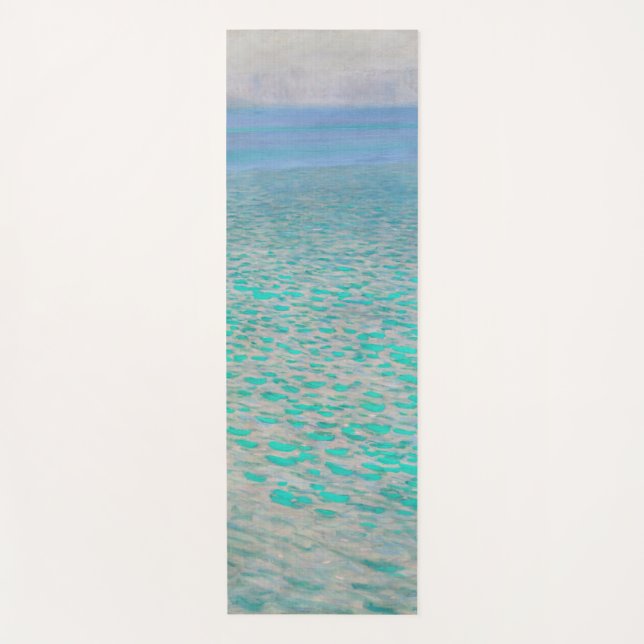 Gustav Klimt - Attersee Yogamatte (Vorderseite)