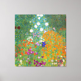 Gustav Klimt - Bauerngarten (1907) Leinwanddruck