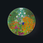Gustav Klimt Bauerngarten Fantastische Bergwelten Button<br><div class="desc">Gustav Klimt Bauerngarten Fantastische Bergwelten</div>