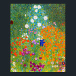 Gustav Klimt Bauerngarten Flower Garden Fine Art Poster<br><div class="desc">Gustav Klimt Bauerngarten Flower Garden Fine Art Poster</div>