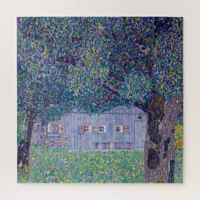 Gustav Klimt - Bauernhof in Oberösterreich (Vertikal)