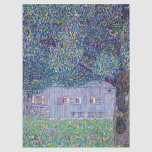 Gustav Klimt - Bauernhof in Oberösterreich Seidenpapier<br><div class="desc">Bauernhof Oberösterreich - Gustav Klimt,  Öl auf Leinwand,  1911</div>