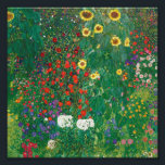 Gustav Klimt - Bauernhof mit Sonnenblumen Fotodruck<br><div class="desc">Gustav Klimt - Bauernhof mit Sonnenblumen</div>