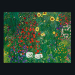 Gustav Klimt - Bauernhof mit Sonnenblumen Poster<br><div class="desc">Gustav Klimt - Bauernhof mit Sonnenblumen</div>