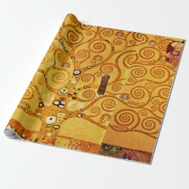 Gustav Klimt Baum des Lebens: Art Nouveau Symbolis Geschenkpapier