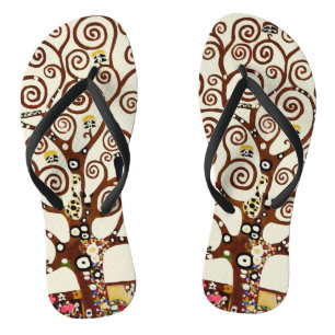 Gustav Klimt, Baum des Lebens Flip Flops
