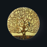 Gustav Klimt Baum-Knopf Button<br><div class="desc">Gustav Klimt Baum des Lebens Schaltfläche. Ein symbolisches Gemälde aus der goldenen Phase von Gustav Klimt wurde 1909 fertig gestellt. Ein großartiges Geschenk für Jugendstil-Fans, Gustav Klimt und symbolische Malerei.</div>