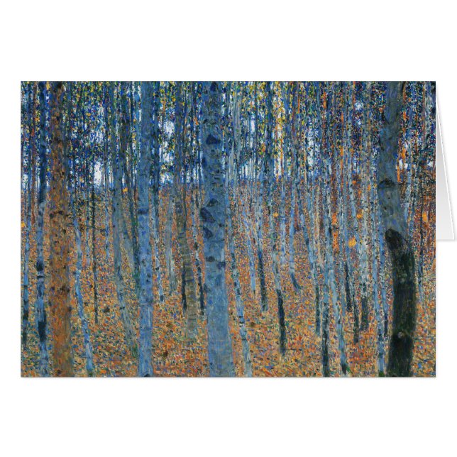 Gustav Klimt Beech (Devant horizontal)