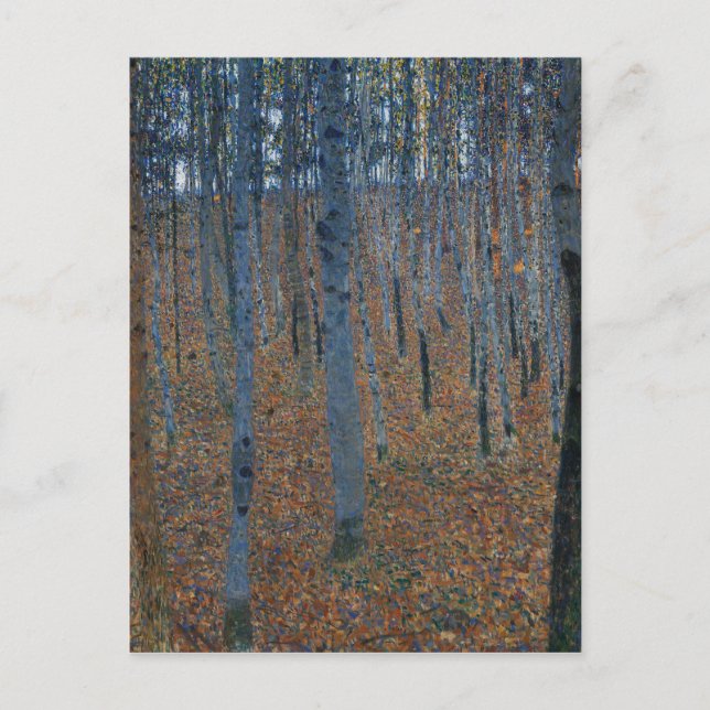 Gustav Klimt Beech Grove Gallery HD Jugendstil Postkarte (Vorderseite)