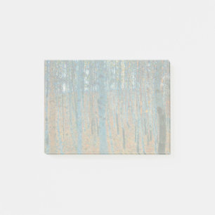 Gustav Klimt Beech Tree Forest Grove Post-it Klebezettel