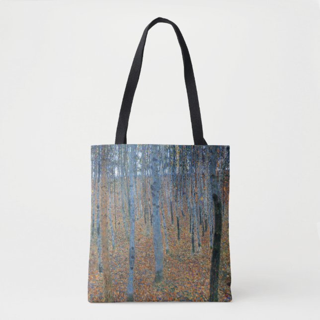 Gustav Klimt Beech Tree Forest Grove Tasche (Vorderseite)