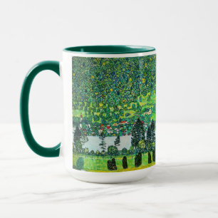 Gustav Klimt - Bergbahn bei Unterach Tasse