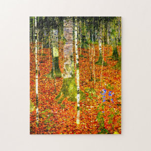 Gustav Klimt Birch Trees
