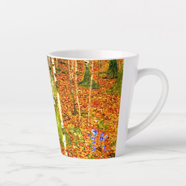 Gustav Klimt Birch Trees Milchtasse (Rechts)
