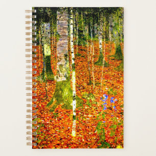 Gustav Klimt Birch Trees Planer