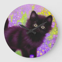Gustav Klimt Black Kitten
