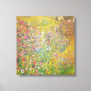 Gustav Klimt Blume Leinwanddruck