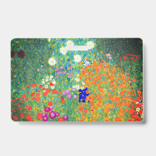 Gustav Klimt Blumengarten Ausweis