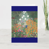 Gustav Klimt Blumengarten