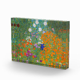 Gustav Klimt - Blumengarten Fotoblock