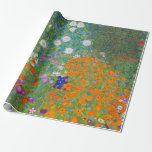 Gustav Klimt - Blumengarten Geschenkpapier<br><div class="desc">Blumengarten - Gustav Klimt 1905-1907</div>