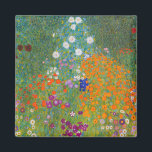 Gustav Klimt - Blumengarten Magnet<br><div class="desc">Blumengarten - Gustav Klimt 1905-1907</div>