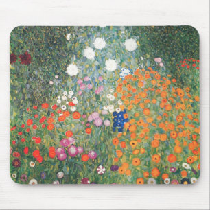 Gustav Klimt Blumengarten Mousepad