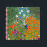 Gustav Klimt - Blumengarten Notizbuch<br><div class="desc">Blumengarten - Gustav Klimt 1905-1907</div>