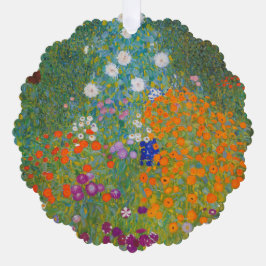 Gustav Klimt - Blumengarten Ornament Karte
