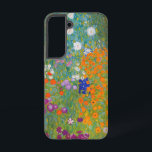 Gustav Klimt - Blumengarten Samsung Galaxy Hülle<br><div class="desc">Blumengarten - Gustav Klimt 1905-1907</div>