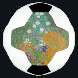 Gustav Klimt - Blumengarten Set Fußball<br><div class="desc">Blumengarten - Gustav Klimt 1905-1907</div>