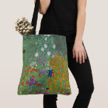 Gustav Klimt Blumengarten Vintag Jugendstil Tasche<br><div class="desc">Gustav Klimt Blumengarten Vintages Jugendstil Malerei 1907 Kunsthandwerk</div>