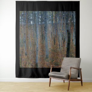Gustav Klimt, Buche Grove 1 Wandteppich
