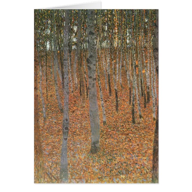 Gustav Klimt - Buche Grove I (Vorne)