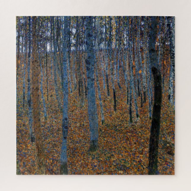Gustav Klimt - Buche Grove I (Vertikal)
