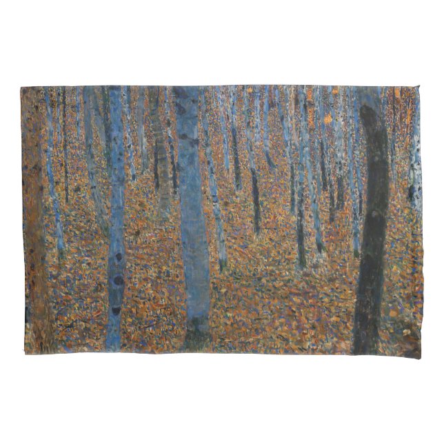Gustav Klimt - Buche Grove I Kissenbezug (Vorderseite)
