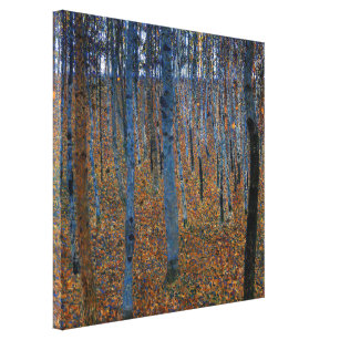 Gustav Klimt - Buche Grove I Leinwanddruck