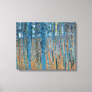 Gustav Klimt Buchenwald Vintage Fine Art Leinwanddruck