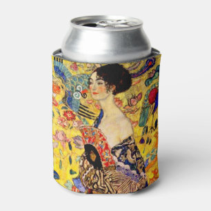 Gustav Klimt Dame mit Fächer Dosenkühler