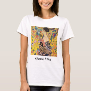 Gustav Klimt - Dame mit Fächer T-Shirt