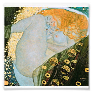 Gustav Klimt - Danae Fotodruck
