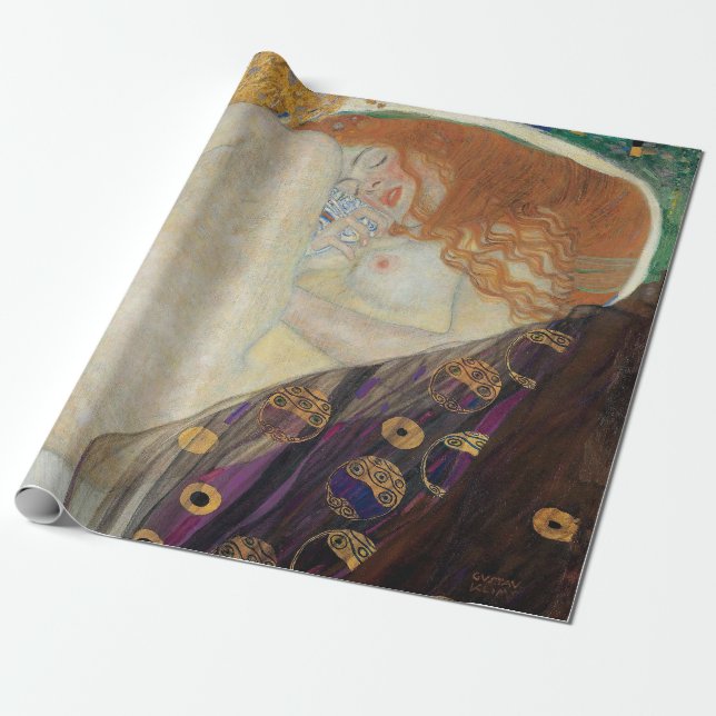 Gustav Klimt - Danae Geschenkpapier (Ungerollt)