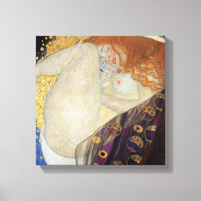 Gustav Klimt - Danae Leinwanddruck (Vorderseite)