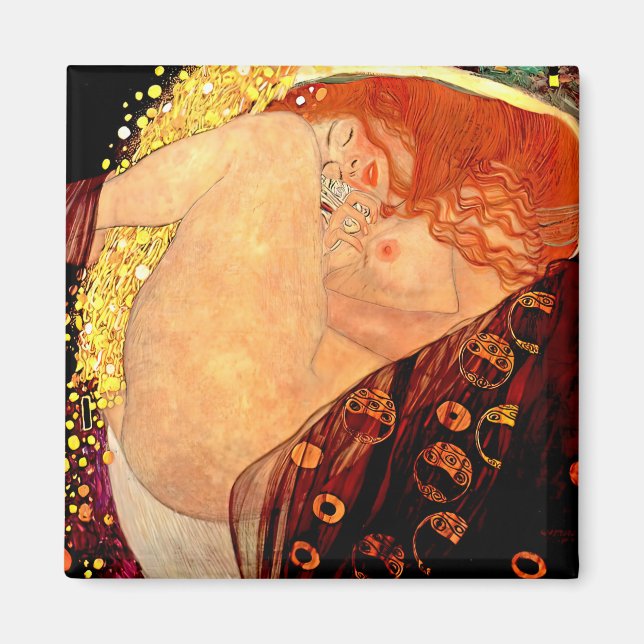 Gustav Klimt danae Magnet (Vorne)