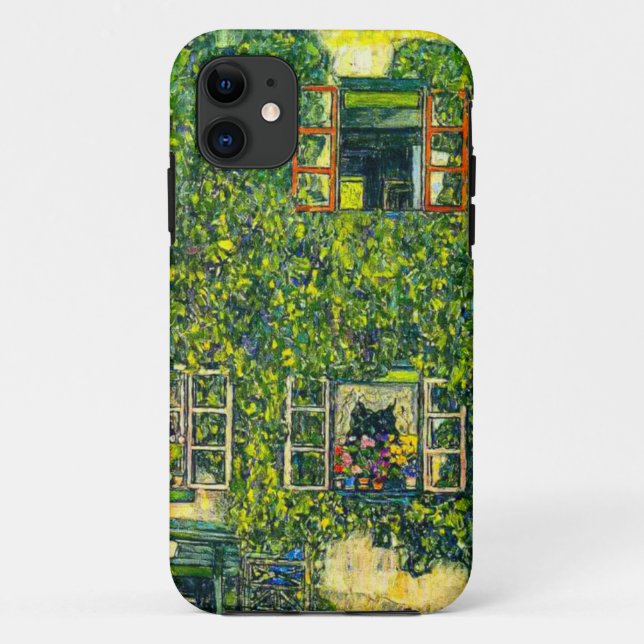 Gustav Klimt Das Haus Guardaboschi Case-Mate iPhone Hülle (Rückseite)