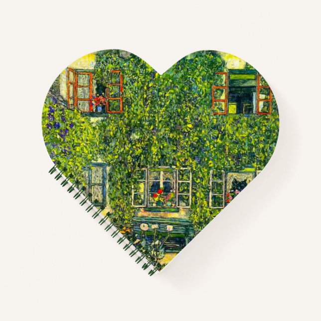 Gustav Klimt Das Haus Guardaboschi Notizbuch (Vorderseite)