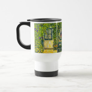 Gustav Klimt Das Haus Guardaboschi Reisebecher
